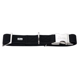 Hunter Alu-Strong Softie Konstläder Halsband i Svart